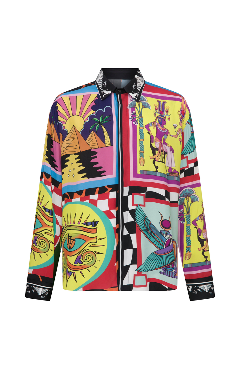 Je Te Veux EGYPT PRINT SHIRT, Main, color, Multi-Colored