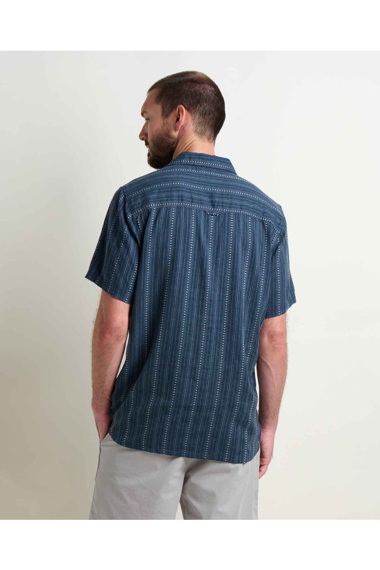 Men's Taj Hemp Shirt, Alternate, color, Midnight Dobby
