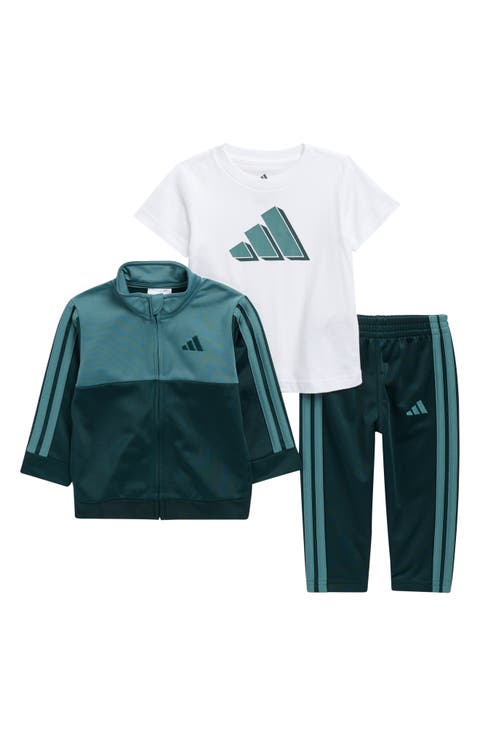 Logo T-Shirt, Tricot Jacket & Pants Set (Baby)