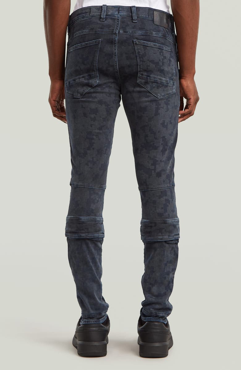 G-STAR Airblaze 3D Skinny Fit Jeans, Alternate, color, Worn In Himalayan