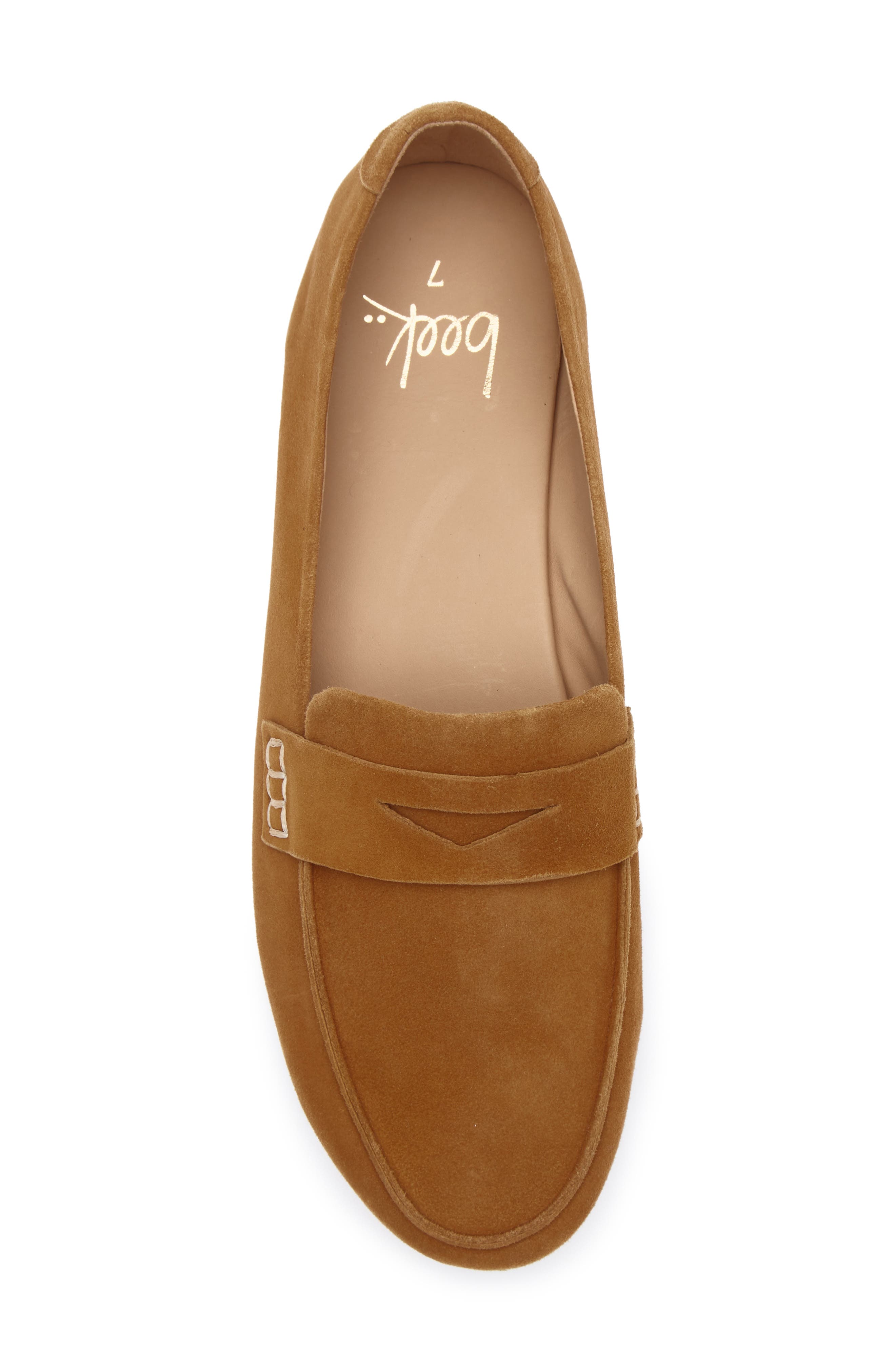 Beek Moorhen Penny Loafer, Alternate, color, Caramel