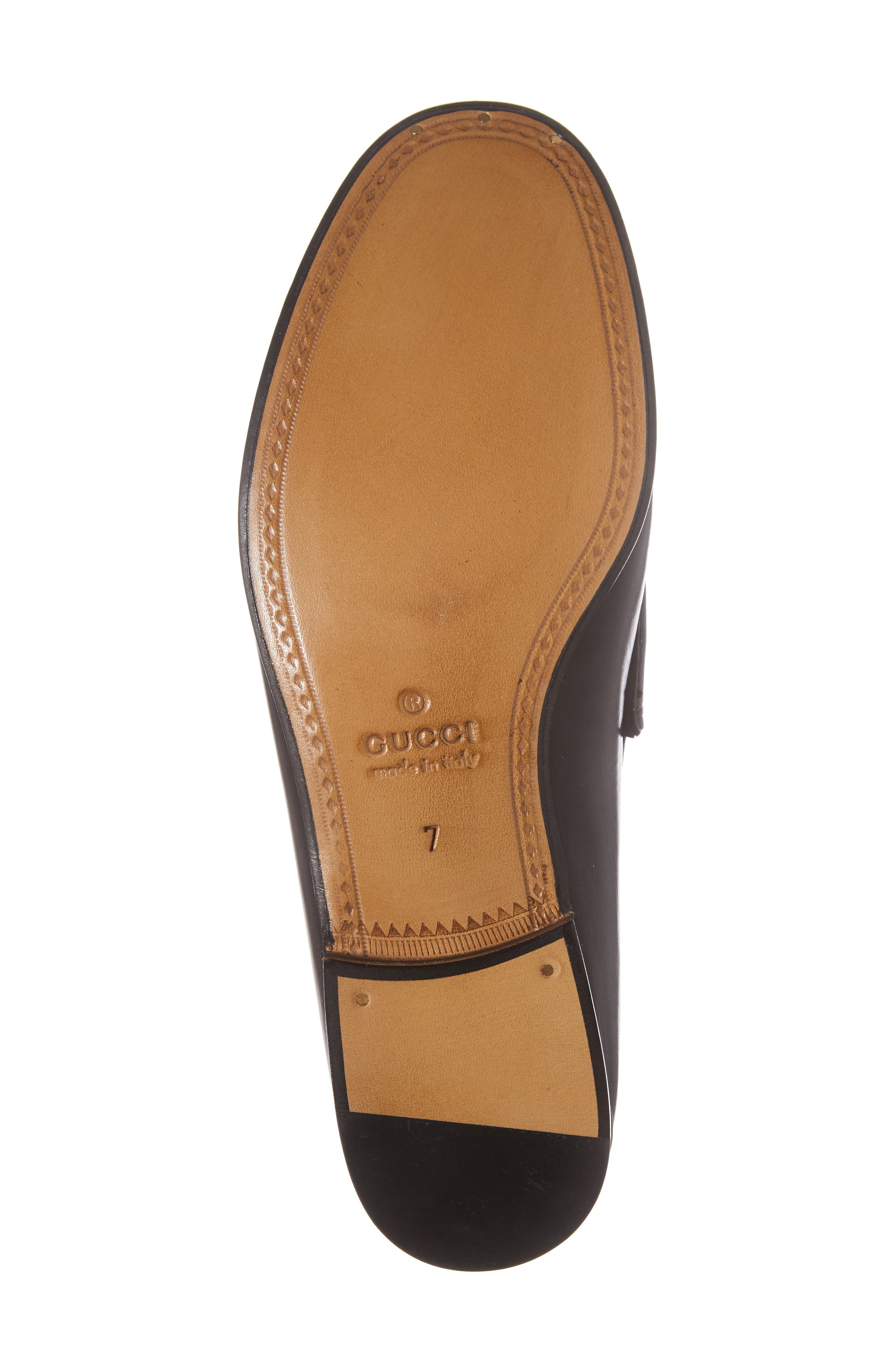 Gucci 'Roos' Bit Loafer, Alternate, color, Black Leather