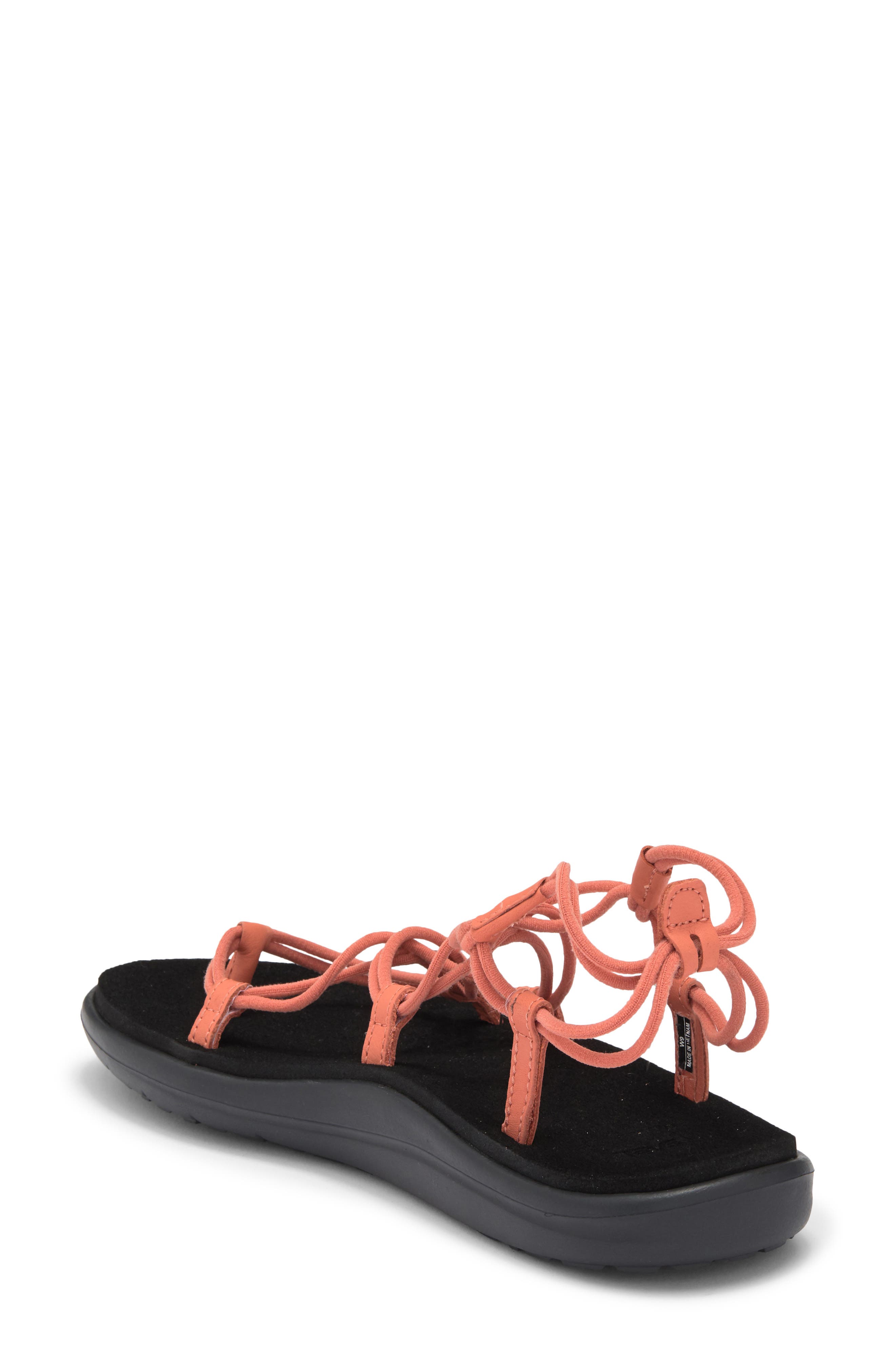 Voya Infinity Sandal, Alternate, color, TAWNY ORANGE