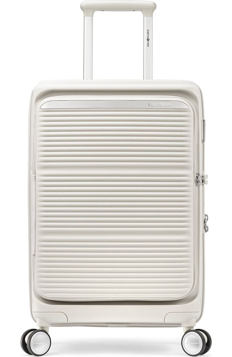 Samsonite Paralux Carry-On Spinner, Main, color, Stone Grey