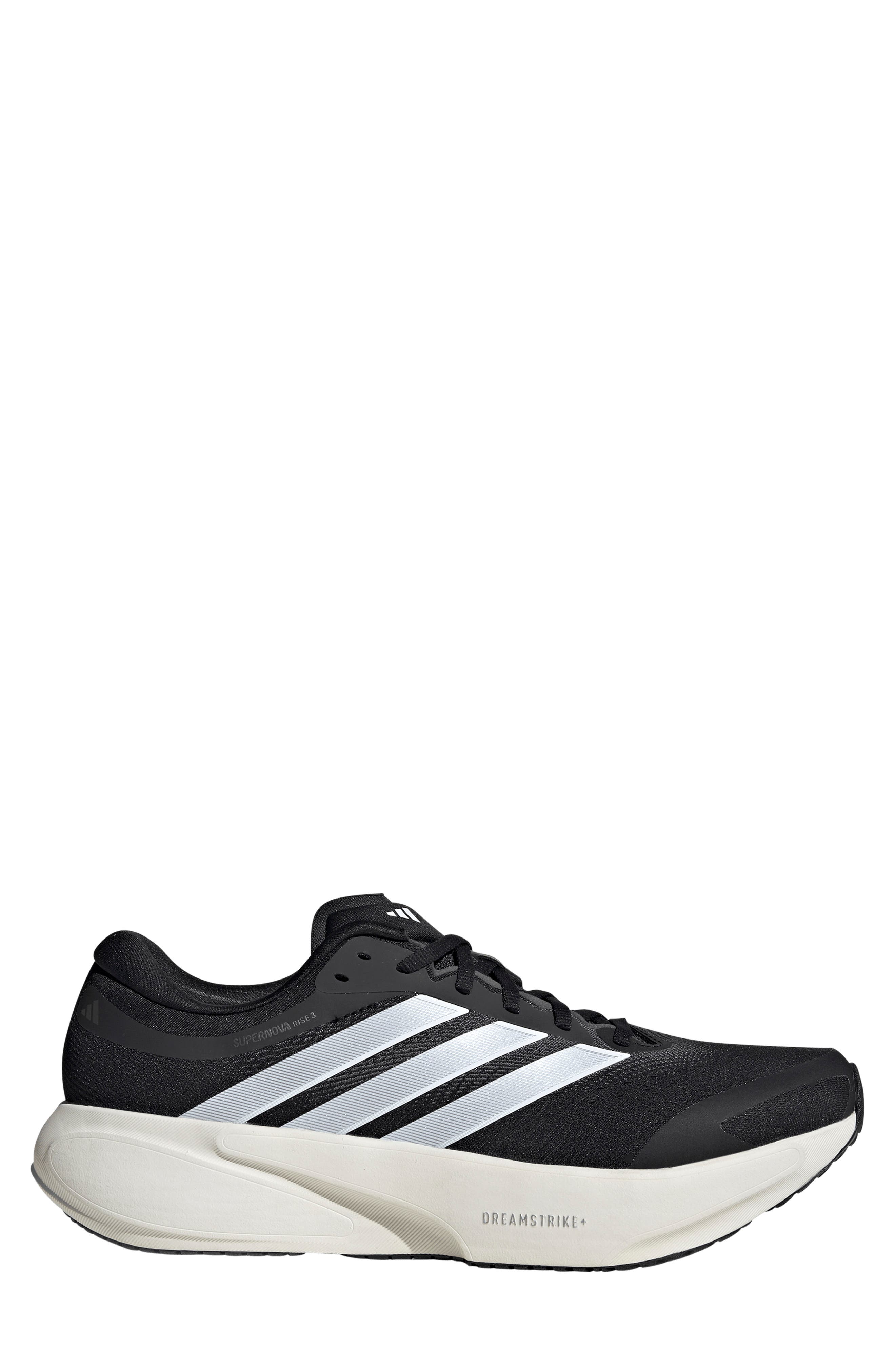 adidas Supernova Rise 3 Running Shoe, Alternate, color, Core Black/ White/ Core Black