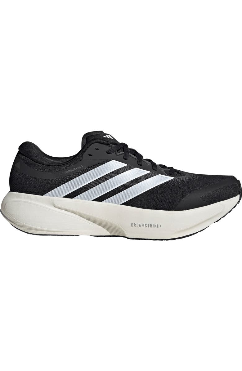 adidas Supernova Rise 3 Running Shoe, Alternate, color, Core Black/ White/ Core Black