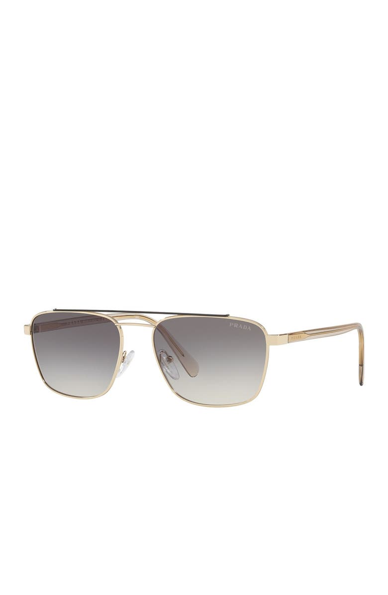 Prada 59mm Pillow Square Sunglasses, Alternate, color,