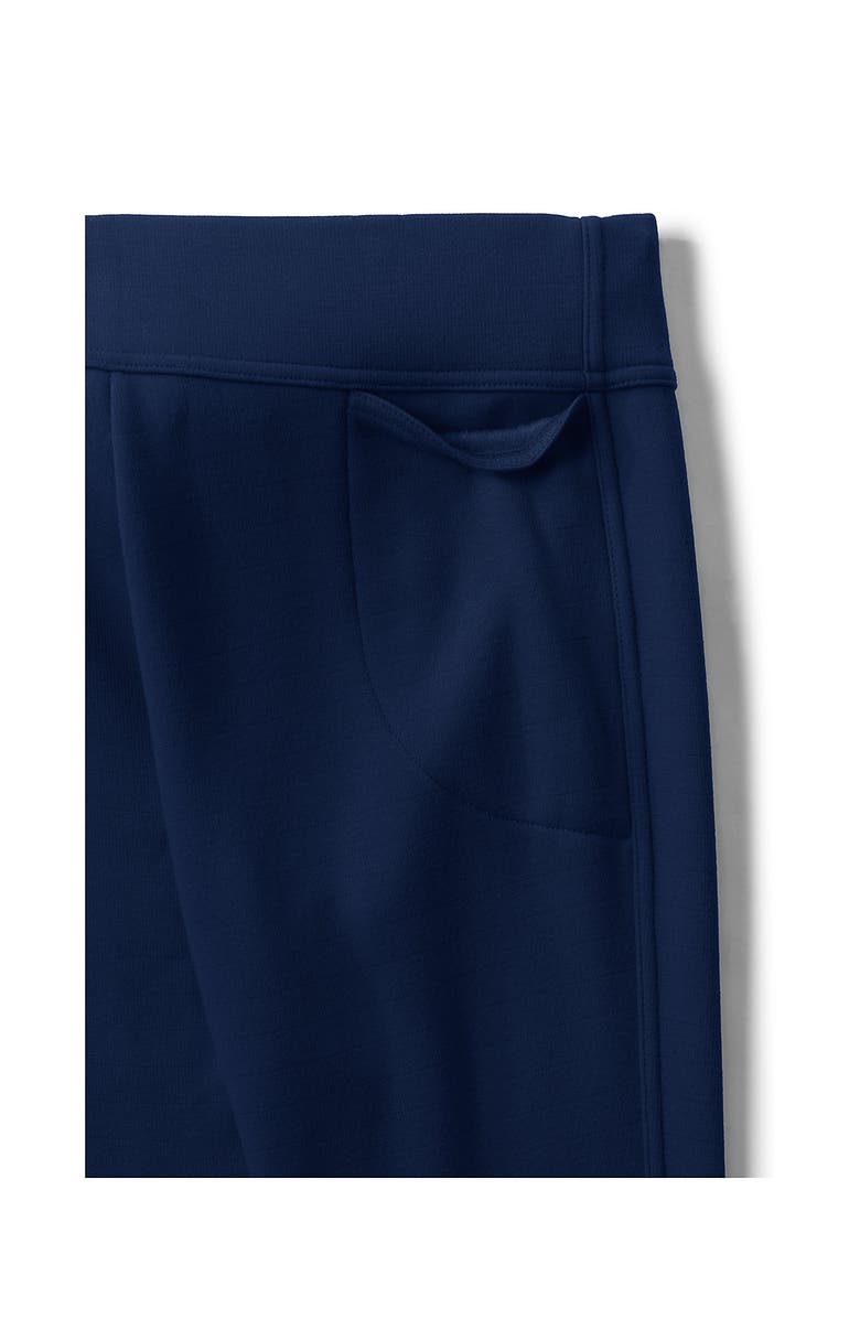 Lands
 End High Rise Serious Sweats Fleece Lined Pocket Leggings, Alternate, color, Deep Sea Navy