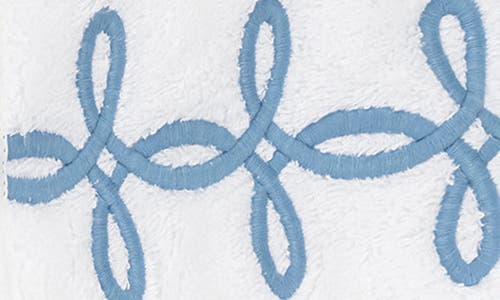 Matouk Gordian Knot Hand Towel In Ocean
