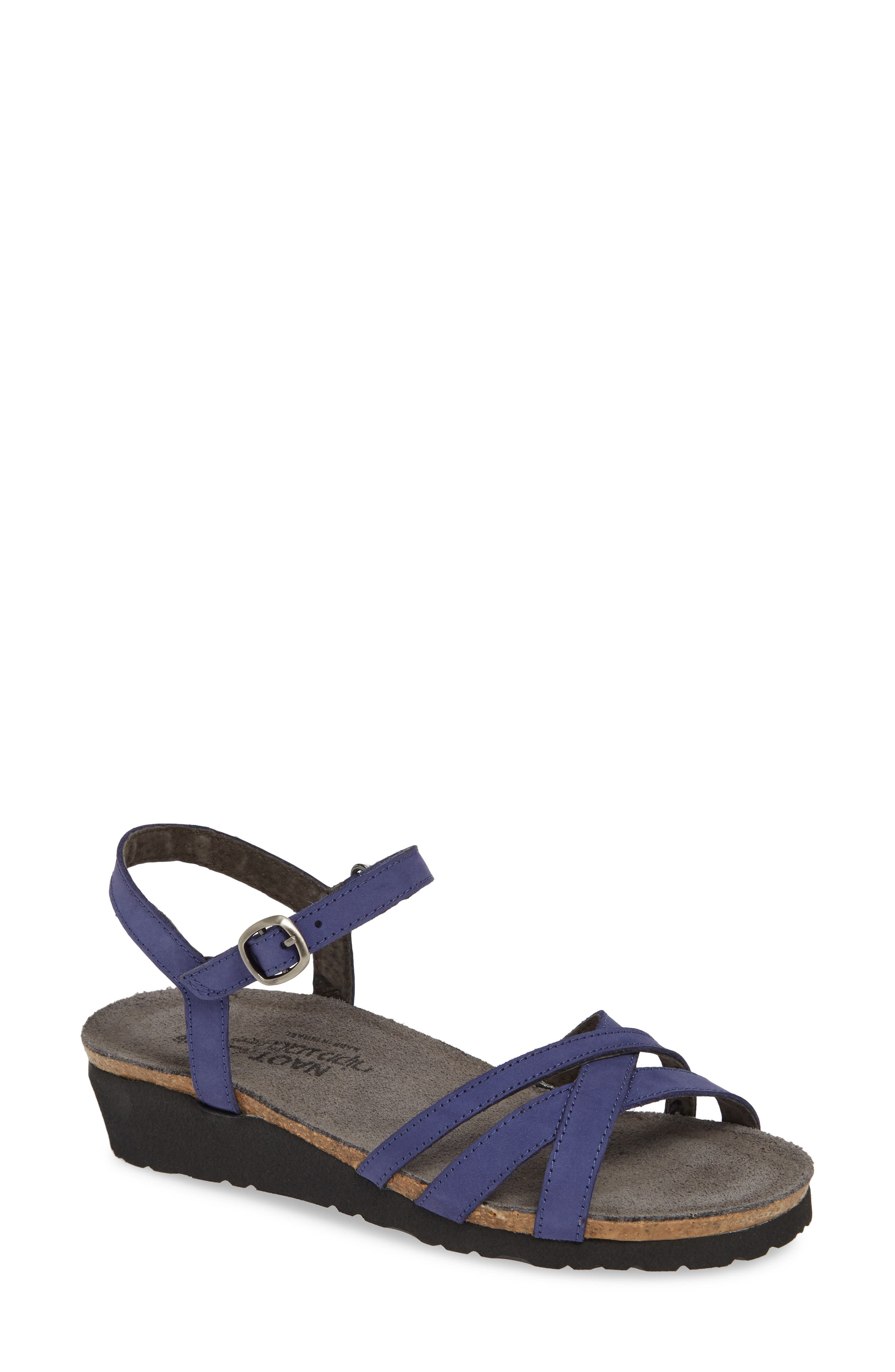 Brittany Sandal, Main, color, INDIGO