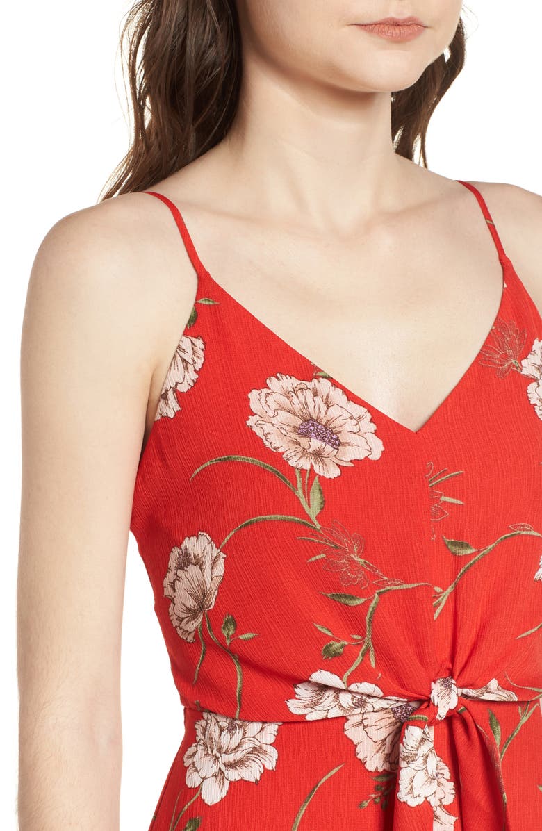 All in Favor Floral Print Maxi Dress, Alternate, color,