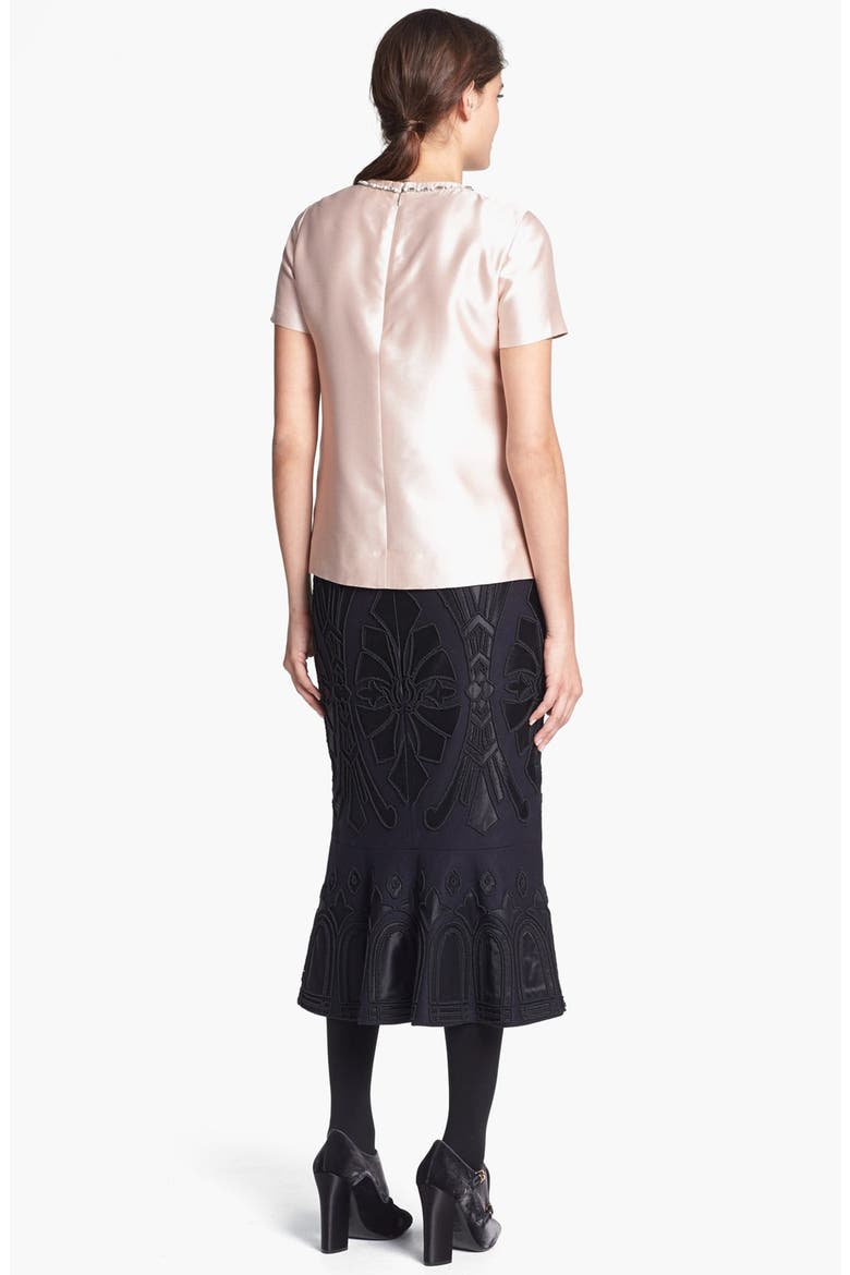 'Vesper' Silk Top, Alternate, color, BLUSH CHAMPAGNE