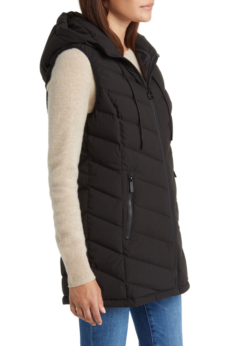 MICHAEL Michael Kors Water Resistant 650 Fill Power Down Puffer Vest, Alternate, color,