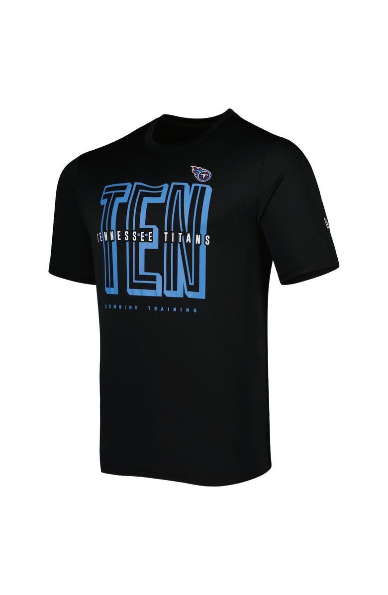 New Era Men's New Era Black Tennessee Titans Scrimmage T-Shirt, Alternate, color, Black