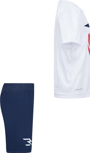 Kids' Dri-FIT Mashup Swoosh T-Shirt & Shorts Set