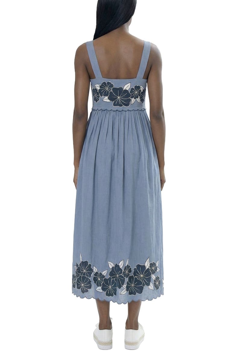 Sindhu Dress, Alternate, color, Chambray