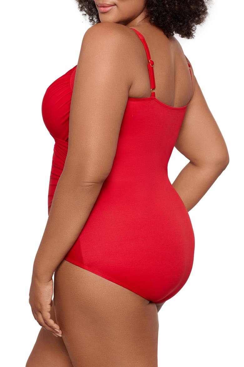 Sanibel Underwire One-Piece Swimsuit, Alternate, color, CAY
