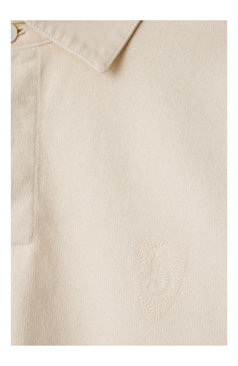 Burberry Long-sleeve Cotton Polo Shirt, Alternate, color, 