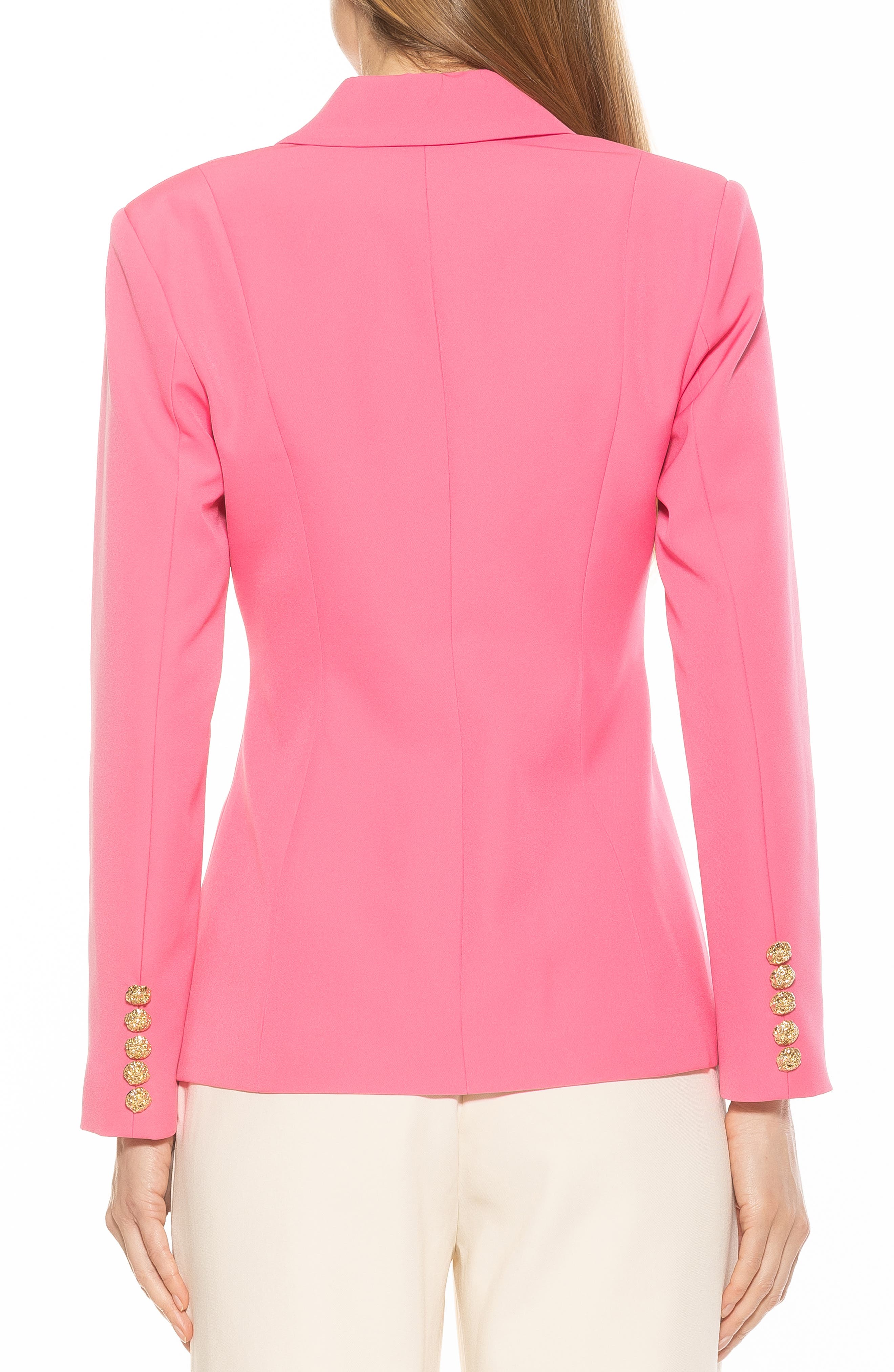 Tansy Drape Double Breasted Blazer - image 4