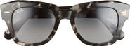 Ray-Ban State Street 49mm Gradient Square Sunglasses