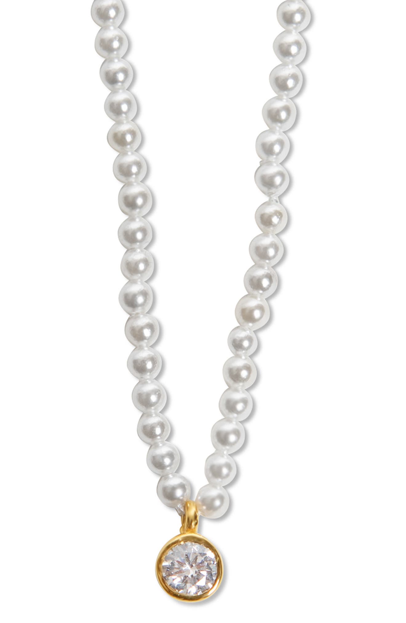 selected GOLD/ IMITATION PEARL