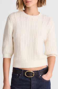 CloudSoft Short Sleeve Sweater