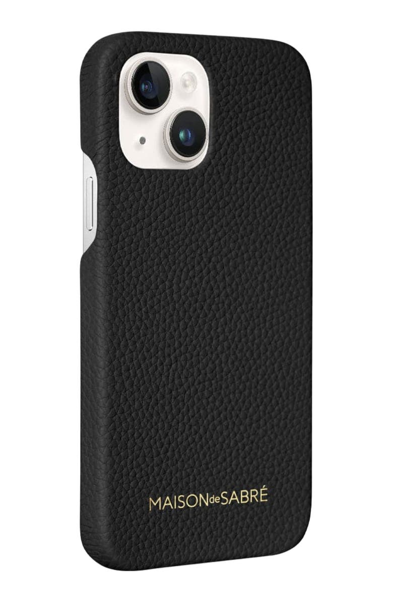 MAISON de SABRÉ Leather Phone Case, Alternate, color, 