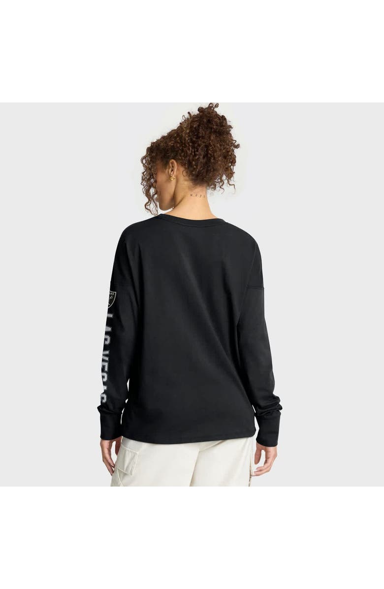 FANATICS Women's Fanatics Black Las Vegas Raiders Hometown Legacy Long Sleeve T-Shirt, Alternate, color, Black