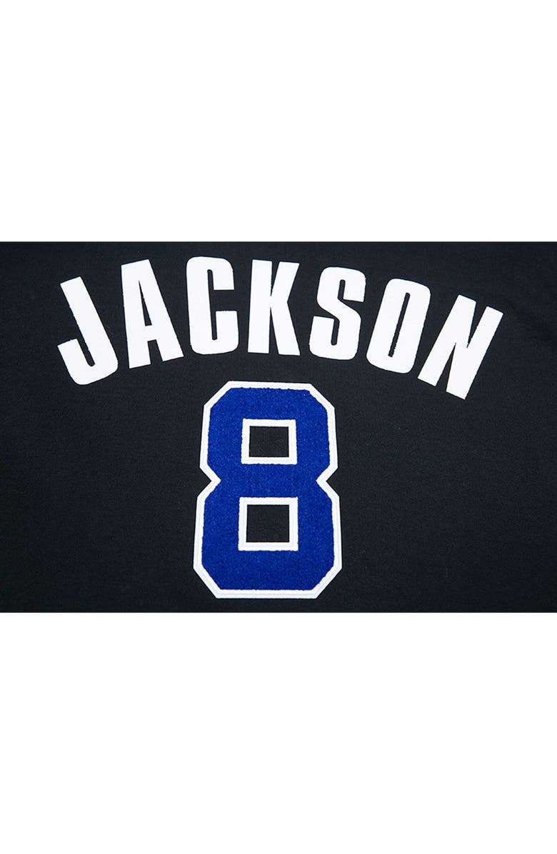 PRO STANDARD Men's Pro Standard Lamar Jackson Black Baltimore Ravens Player Name & Number Pullover Hoodie, Alternate, color, 