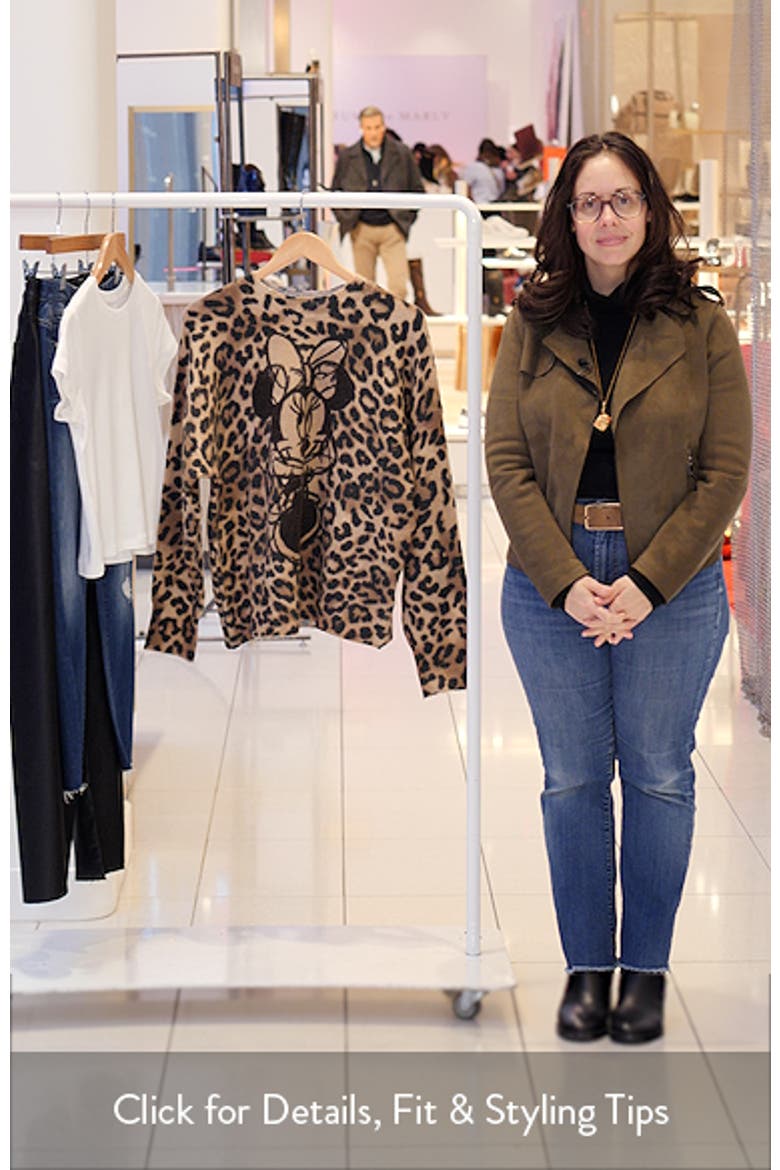 Minnie Mouse Leopard Sweater video