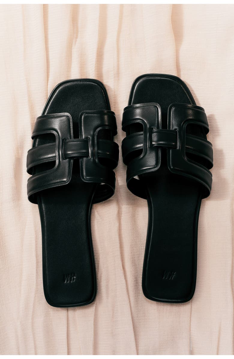 H&M Sandals, Alternate, color, Black
