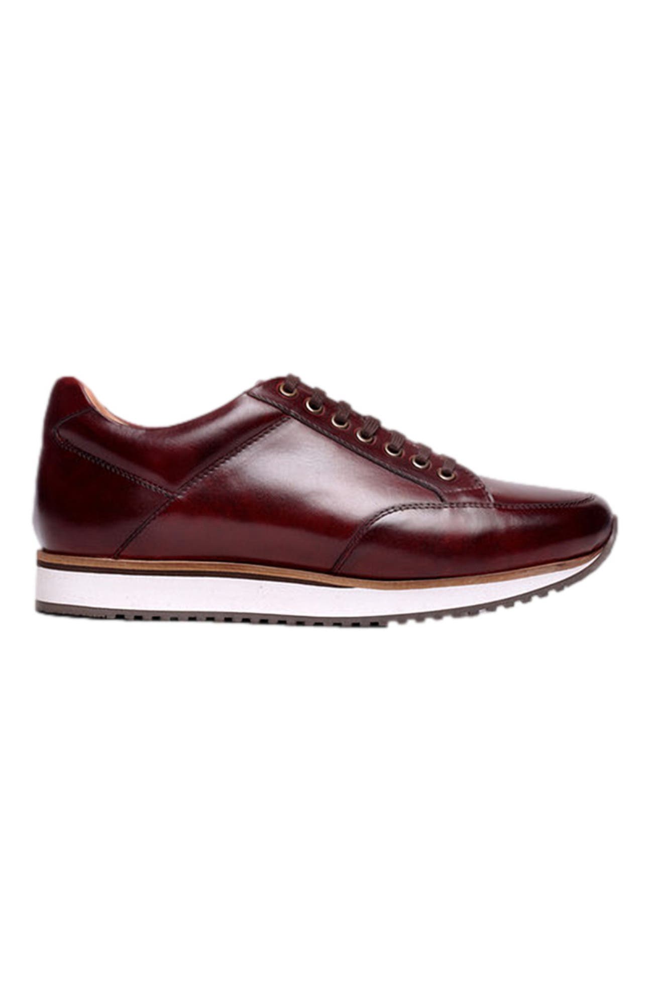 Brooklyn Sneaker, Alternate, color, Burgundy
