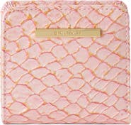 Brahmin Jane Snakeskin Embossed Leather Bifold Wallet