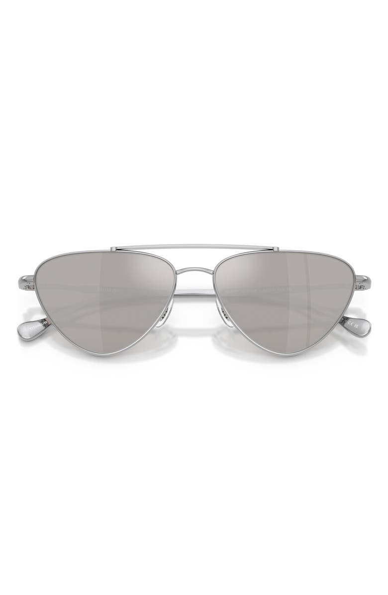 Oliver Peoples 56mm Jil Sander Edition 1 Cat Eye Sunglasses, Alternate, color, 