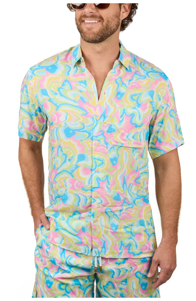 Kenny Flowers The St. Lucia - Short Sleeve Shirt, Main, color,