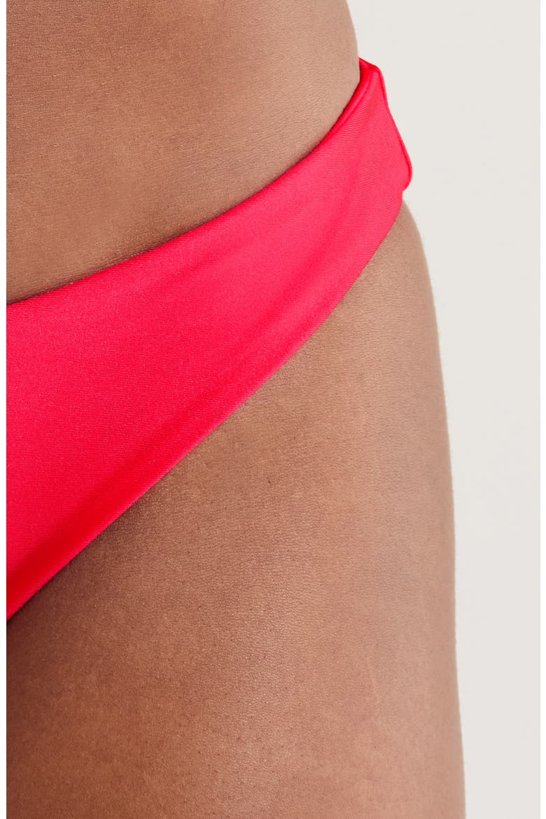 Minimalist Bikini Bottoms, Alternate, color, CHERRY CRUSH