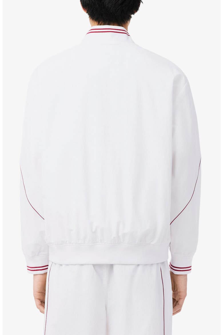 Track Jacket, Alternate, color, WHITE/ BORDEAUX