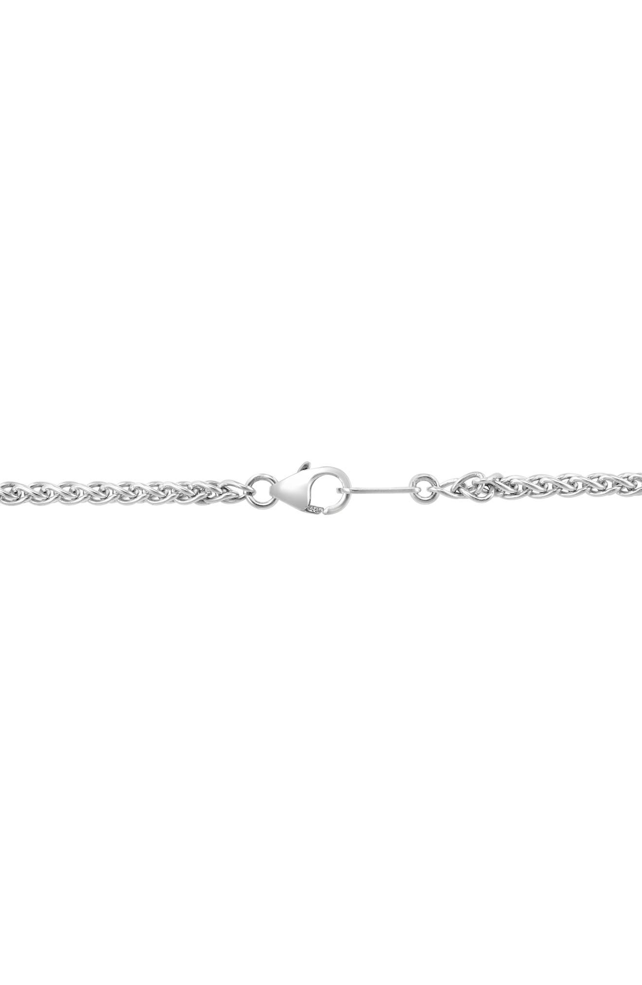 Sterling Silver Amethyst & Blue Topaz Pendant Necklace