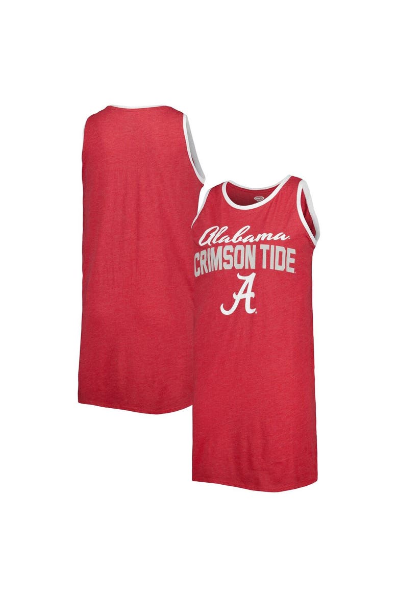 Women's Concepts Sport Crimson Alabama Crimson Tide Tank Nightshirt, Main, color, Crimson