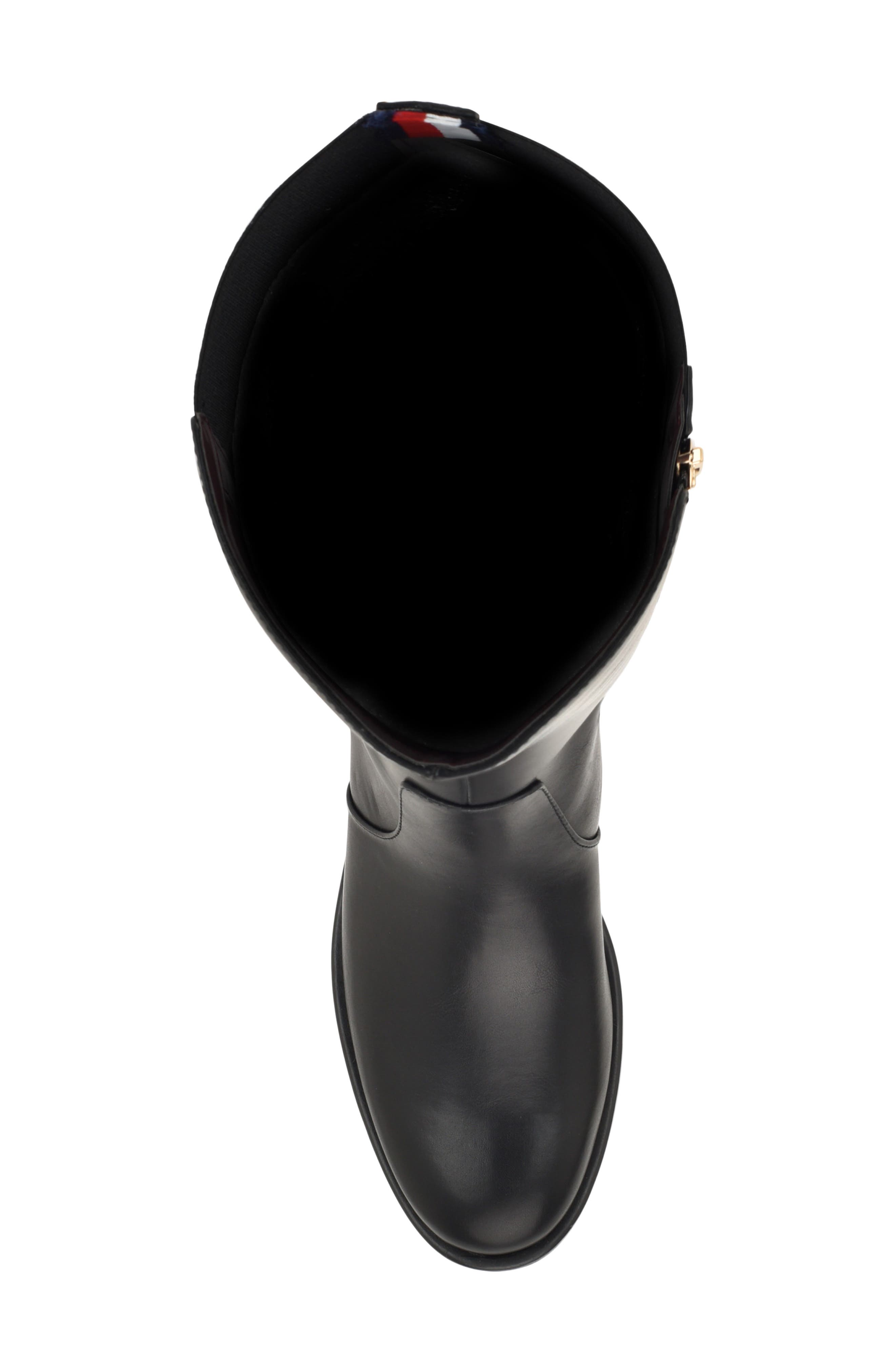 Tommy Hilfiger Imaliz Riding Boot, Alternate, color, Black