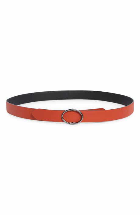 Longchamp Le Pliage Reversible Leather Belt