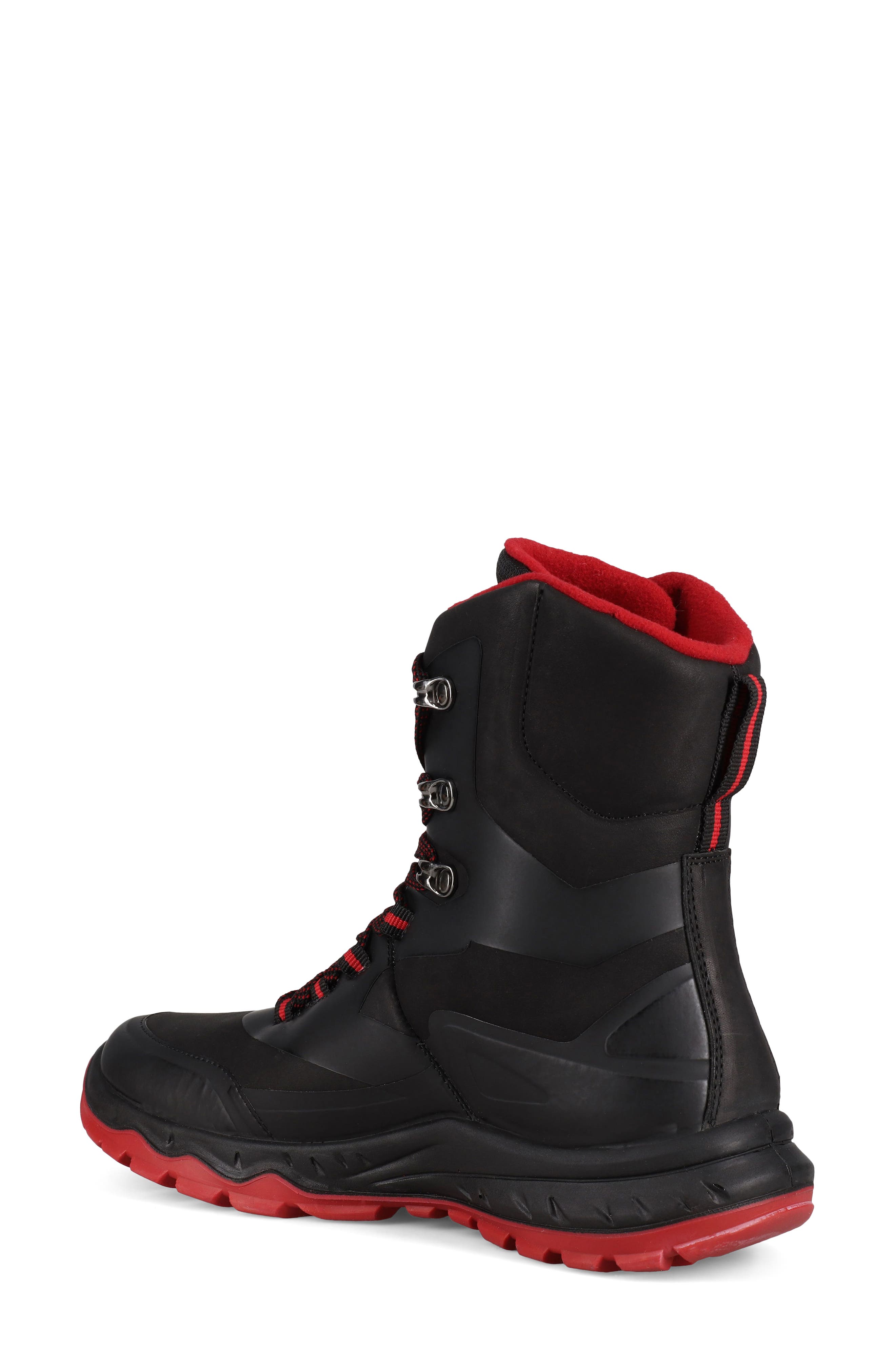 Santana Canada Tanya Waterproof Snow Boot, Alternate, color, Black Red