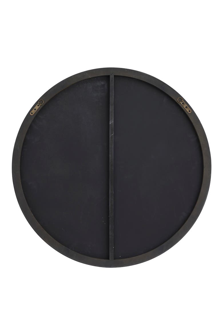 Gold Wood Wall Mirror with Thin Frame, Alternate, color, GOLD