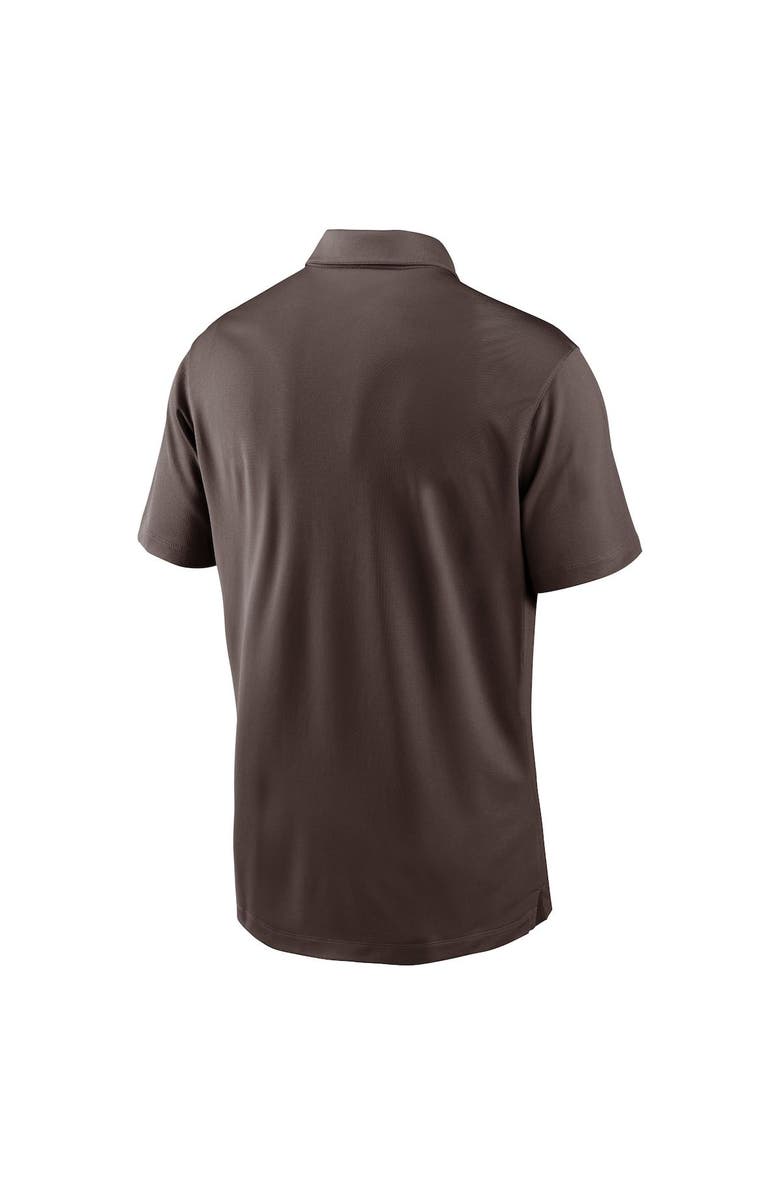 Nike Men's Nike Brown San Diego Padres Agility Performance Polo, Alternate, color, 