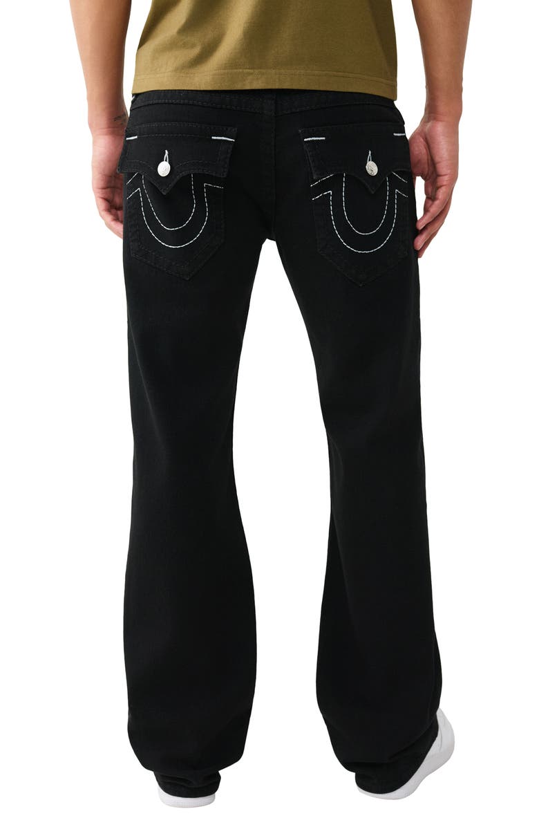 True Religion Billy Big T Bootcut Jeans, Alternate, color, 2Sb Black Rinse