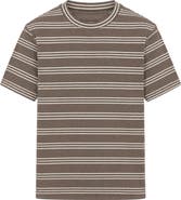 TINY TRIBE Kids' Ribbed Striped T-Shirt