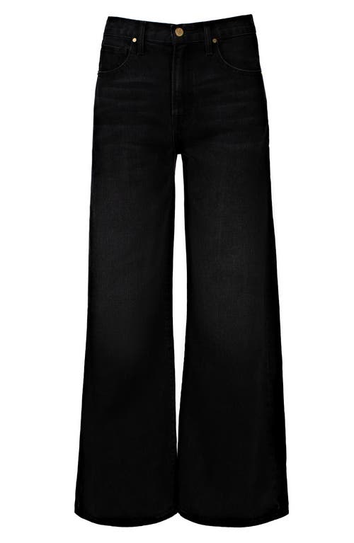 Nelle Atelier The Laura Petite Wide Leg Jean In Kohl