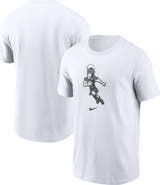 Nike Men's Nike White Michigan State Spartans Football Sparty Sport T-Shirt