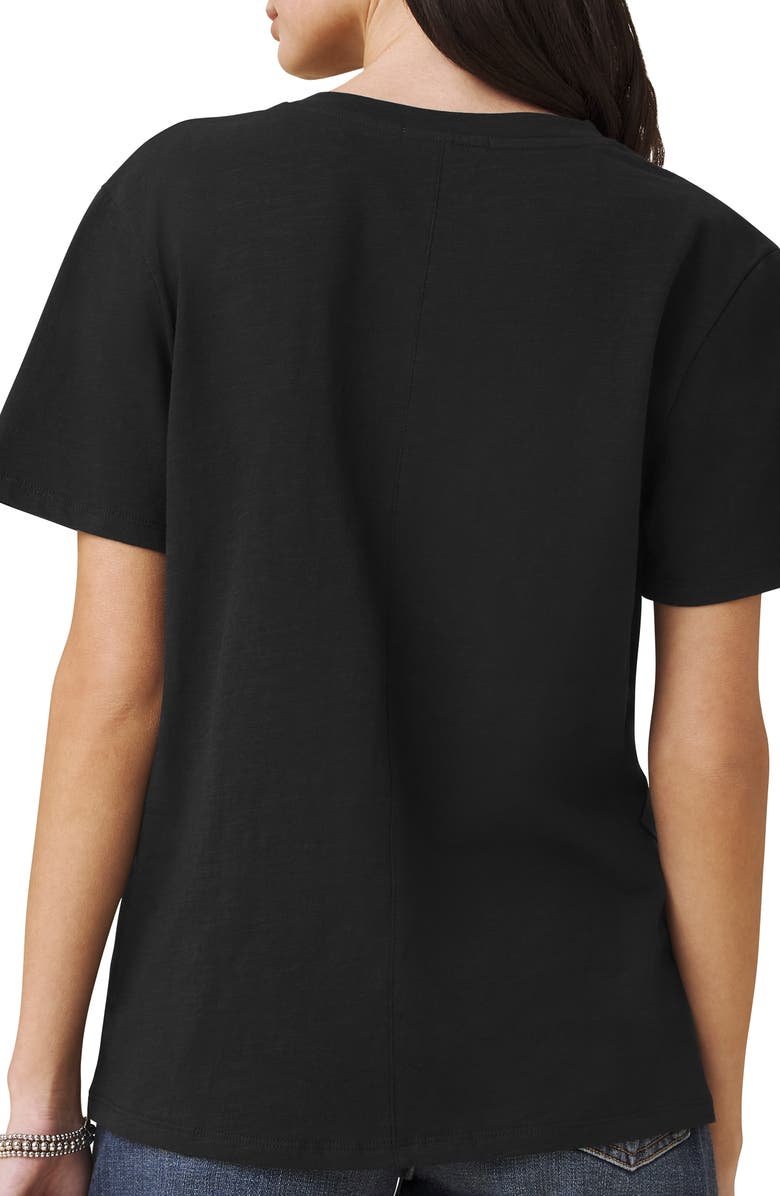 Splendid Louisa Boyfriend Fit V-Neck Cotton T-Shirt, Alternate, color, 