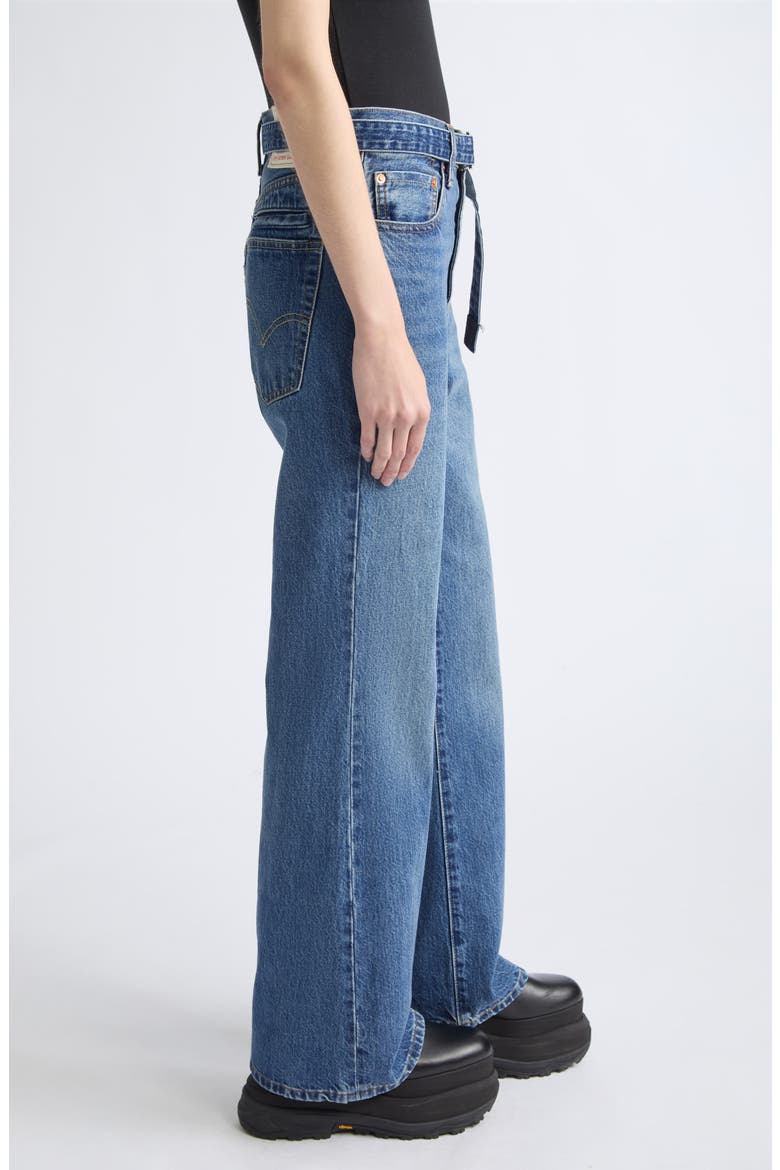 Gender Inclusive Levi's® Wide Leg Jeans, Alternate, color, BLUE